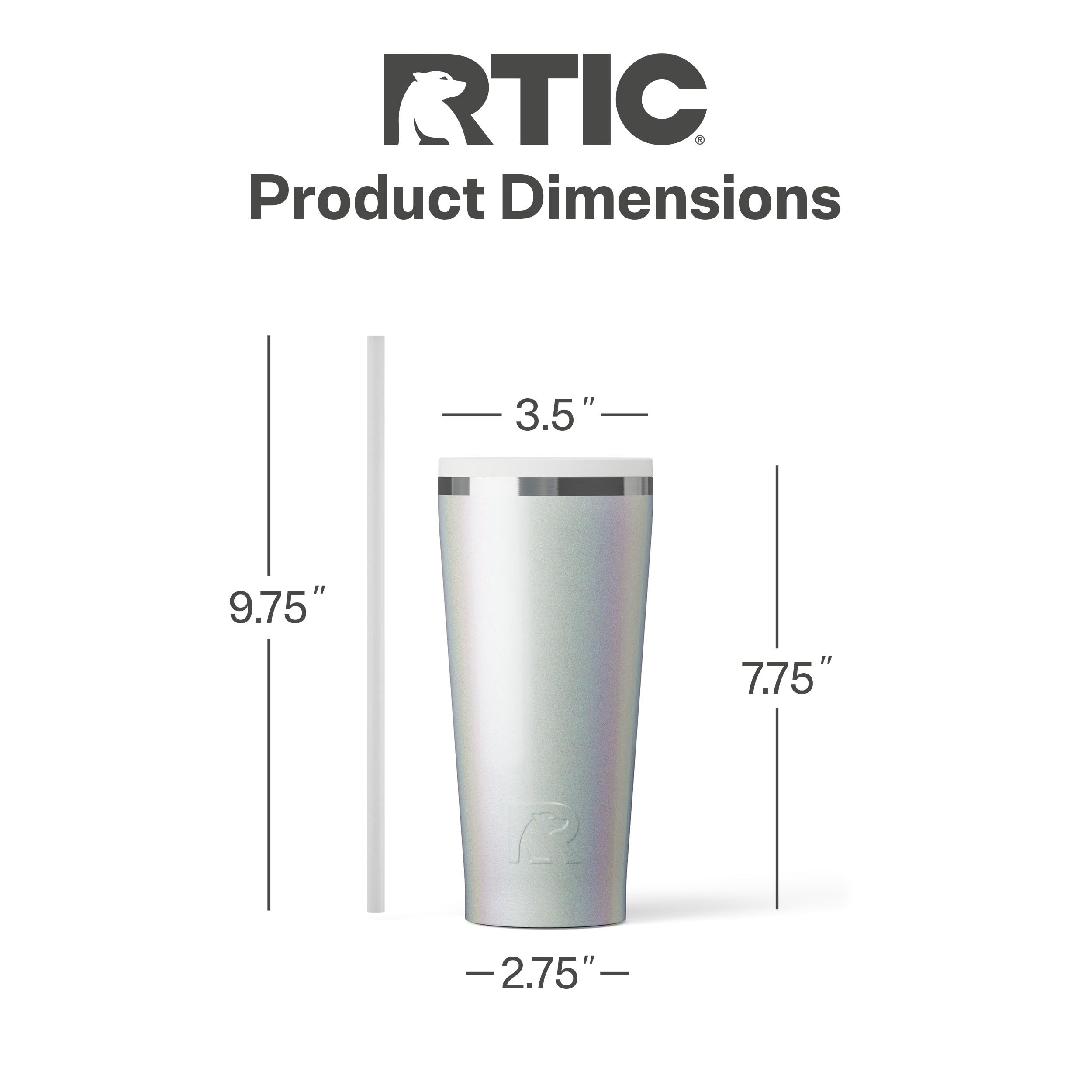 Amazon.com: RTIC 20oz Everyday Tumbler Insulated Stainless Steel